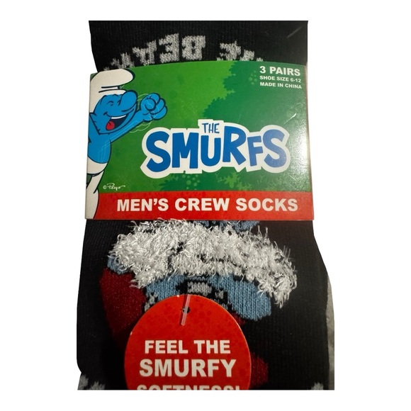 Men's Crew Socks - 3pairs 6-12 - Picture 3 of 6